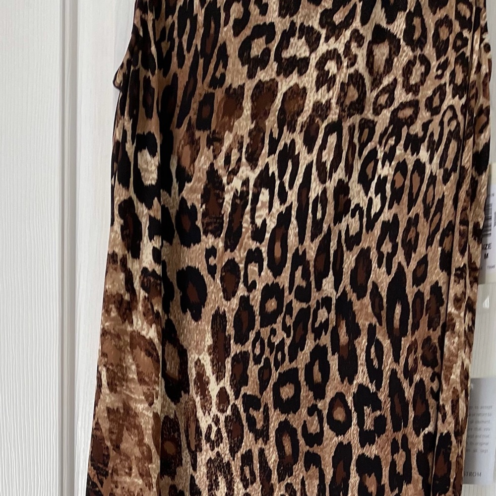 Brand New leopard print TASH + Sophie Medium Dress from Nordstrom